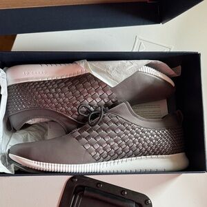 Cole Haan Dark Gray Woven Sneakers